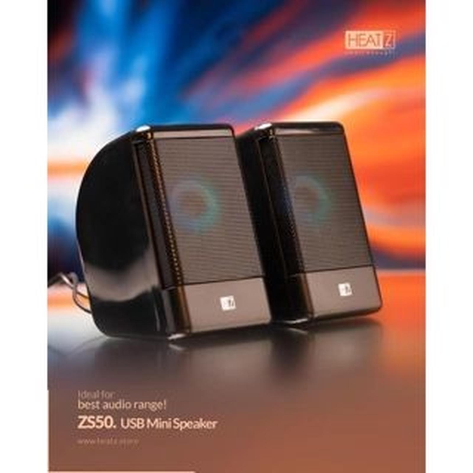 ZS50 WIRED SPEAKER USB 2.0 HEATZ